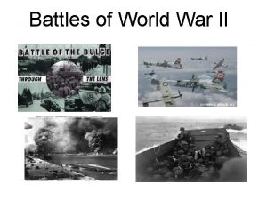 Battles of World War II Blitzkrieg 1939 German