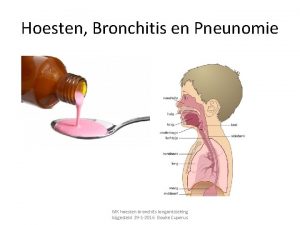 Hoesten Bronchitis en Pneunomie MK hoesten bronchits longontsteking