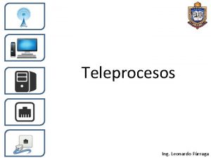 Teleprocesos Ing Leonardo Prraga Perturbaciones en una Transmisin