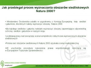 Jak przebiega proces wyznaczania obszarw siedliskowych Natura 2000