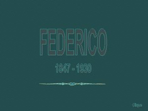Federico Andreotti nasceu em Florena em 1847 Recebeu