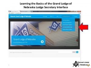 Learning the Basics of the Grand Lodge of