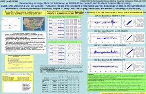 GOESR AWG Risk Reduction Review Meeting University of