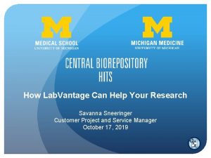 How Lab Vantage Can Help Your Research Savanna