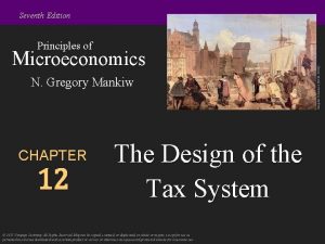 Seventh Edition Microeconomics N Gregory Mankiw CHAPTER 12