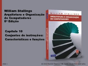 William Stallings Arquitetura e Organizao de Computadores 8