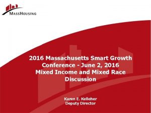 2016 Massachusetts Smart Growth Conference June 2 2016