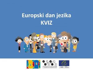 Evropski dan jezika kviz Evropski dan jezika kviz