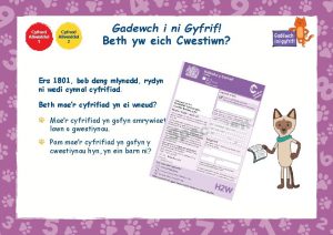 Cyfnod Allweddol 1 Cyfnod Allweddol 2 Gadewch i