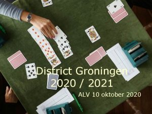 District Groningen 2020 2021 ALV 10 oktober 2020