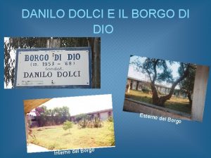 Borgo di dio