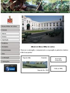 Museu Militar de Lisboa Historial Diretores Organizao Herldica