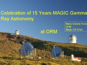 Celebration of 15 Years MAGIC Gamma Ray Astronomy