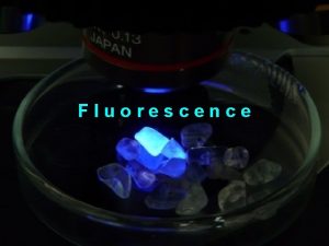 Fluorescence Fluorescenn mikroskopie Luminiscence jev kdy ltka vysl