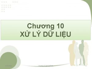 Chng 10 X L D LIU 6192021 Chng