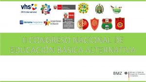 II CONGRESO NACIONAL DE EDUCACIN BSICA ALTERNATIVA CMO