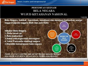 PERTEMUAN KEENAM BELA NEGARA WUJUD KETAHANAN NASIONAL Lanjutan