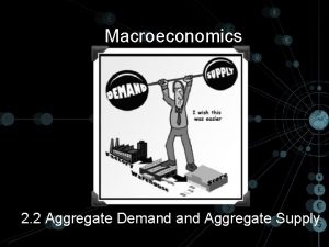 Macroeconomics 2 2 Aggregate Demand Aggregate Supply Aggregate