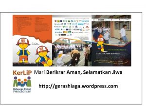 Mari Berikrar Aman Selamatkan Jiwa http gerashiaga wordpress