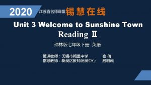 Read Retell Welcome to Sunshine Town enjoy Beijing
