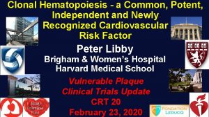 Clonal Hematopoiesis a Common Potent Independent and Newly