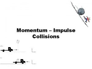 Momentum Impulse Collisions Momentum Inertia Objects at rest