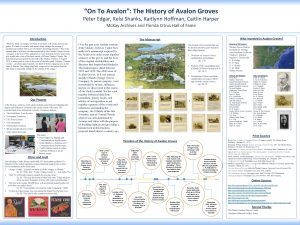 On To Avalon The History of Avalon Groves