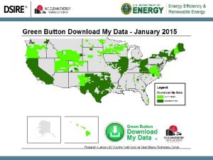 An Overview of the Green Button Initiative What