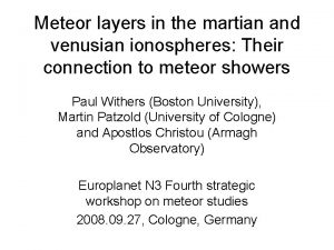 Meteor layers in the martian and venusian ionospheres