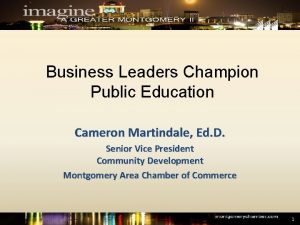 Business Leaders Champion Public Education Cameron Martindale Ed