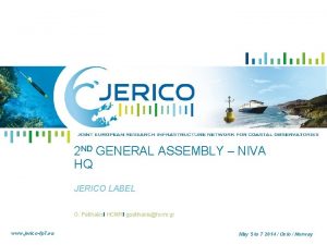 2 ND GENERAL ASSEMBLY NIVA HQ JERICO LABEL