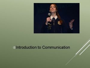 Introduction to Communication CCSS ELA Literacy RST 11