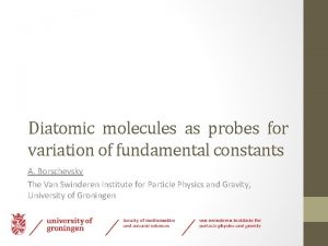 Diatomic molecules as probes for variation of fundamental