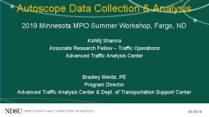 Autoscope Data Collection Analysis 2019 Minnesota MPO Summer