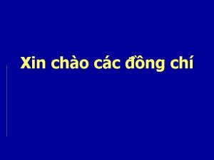 Xin cho cc ng ch H THNG CHNH