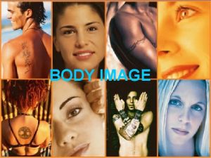 BODY IMAGE Body Dysmorphia Skewed mental image of