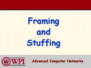 Character stuffing in computer networks