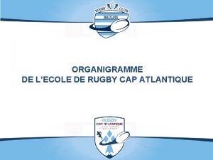 Organigramme cap atlantique