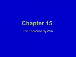 The Endocrine System Mosby items and derived items