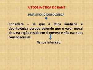 Imperativos categoricos e hipoteticos Imperativos categoricos e hipoteticos