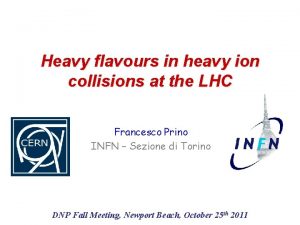 Heavy flavours in heavy ion collisions at the