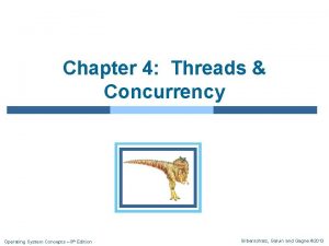 Chapter 4 Threads Concurrency Operating System Concepts 9