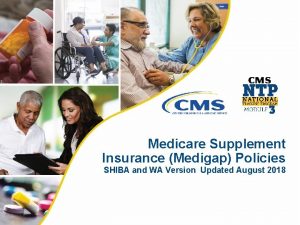 Medicare Supplement Insurance Medigap Policies SHIBA and WA