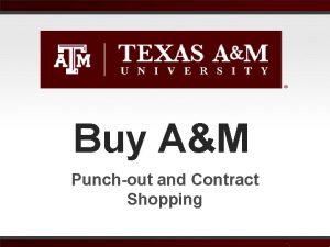Buy AM Punchout and Contract Shopping Table of