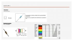 jj0201001 a Weerstand Remt de stroom Weerstand soorten