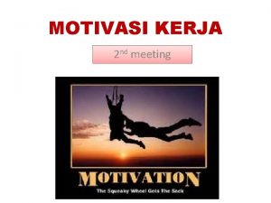 Model motivasi