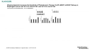 Dihydroartemisinin Increases the Sensitivity of Photodynamic Therapy Via