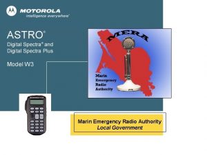 LG Cover Marin Emergency Radio Authority Local Government