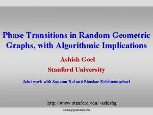 Phase Transitions in Random Geometric Graphs with Algorithmic