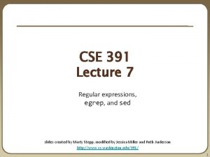 Cse 391